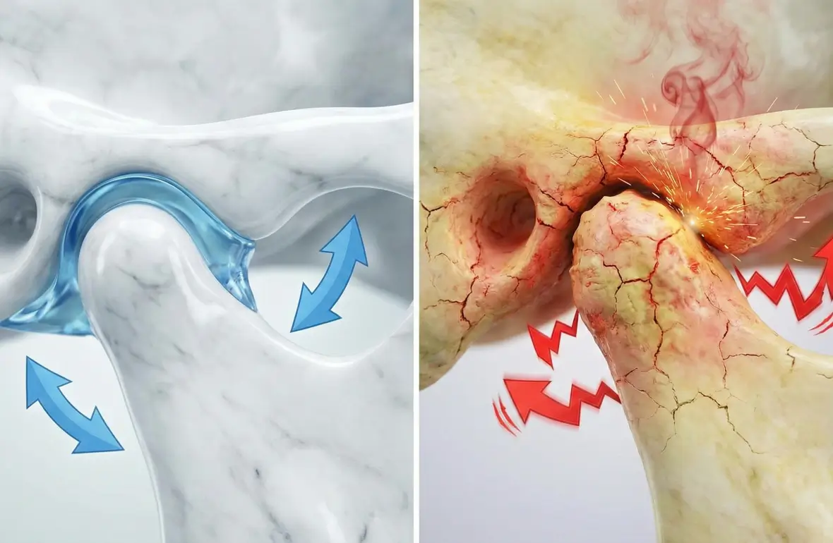 çene kireçlenmesi, osteoartrit